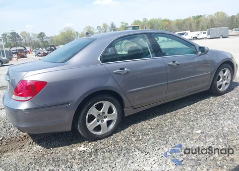 2006 Acura Rl 3.5 из США, поврежденный, VIN JH4KB16536C004643